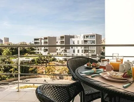 شقة Apartamento Luminoso Proximo Da E Da Marina بورتيماو